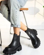 نیم بوت زنانه بغل کش شیک و لاکچری