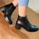 نیم بوت زنانه مشکی