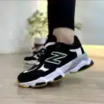 کتونی نیوبالانس زنانه 9060 مشکی دوتیکه بالاترین کیفیت